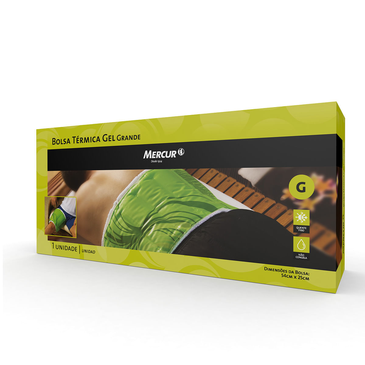 Bolsa Térmica Gel Mercur Tamanho G - Unidade