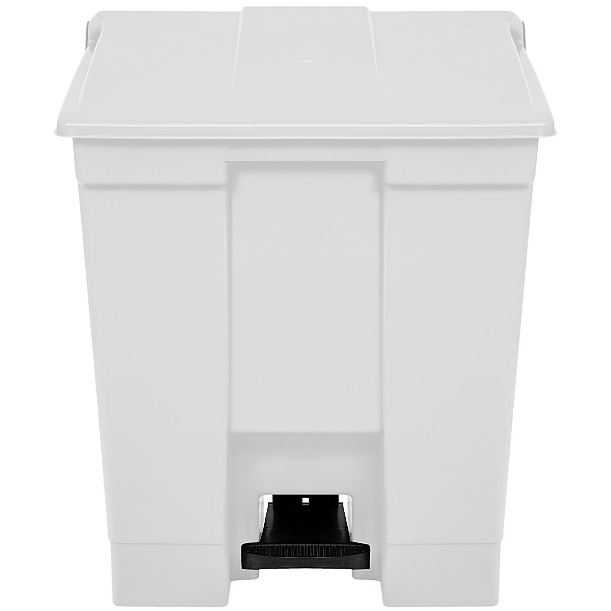 Lixeira com Pedal Bralimpia - Branca - 30 Litros