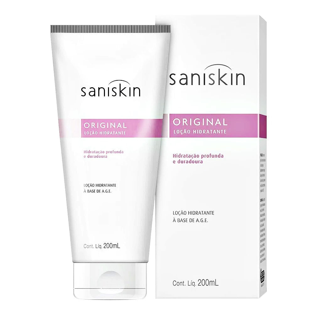 Saniskin Original Loção Hidratante 200ml - unidade