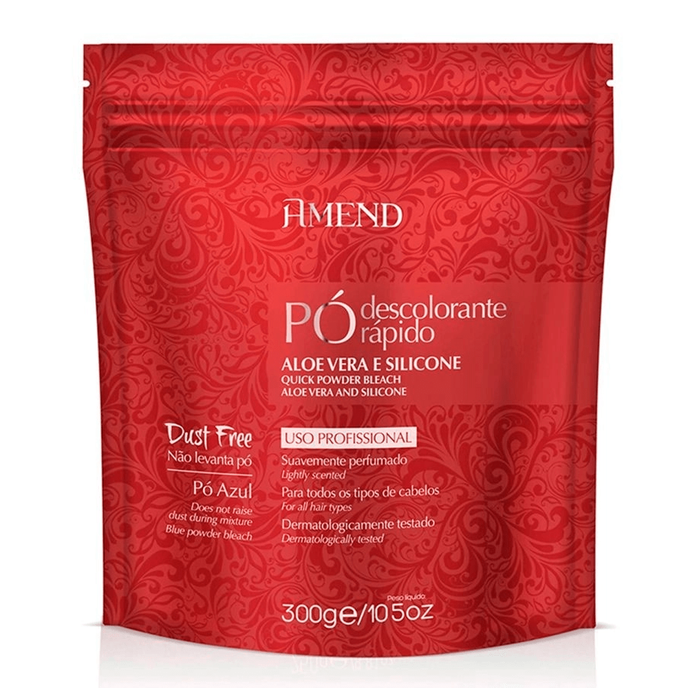 Pó Descolorante Amend Aloe Vera E Silicone 300g