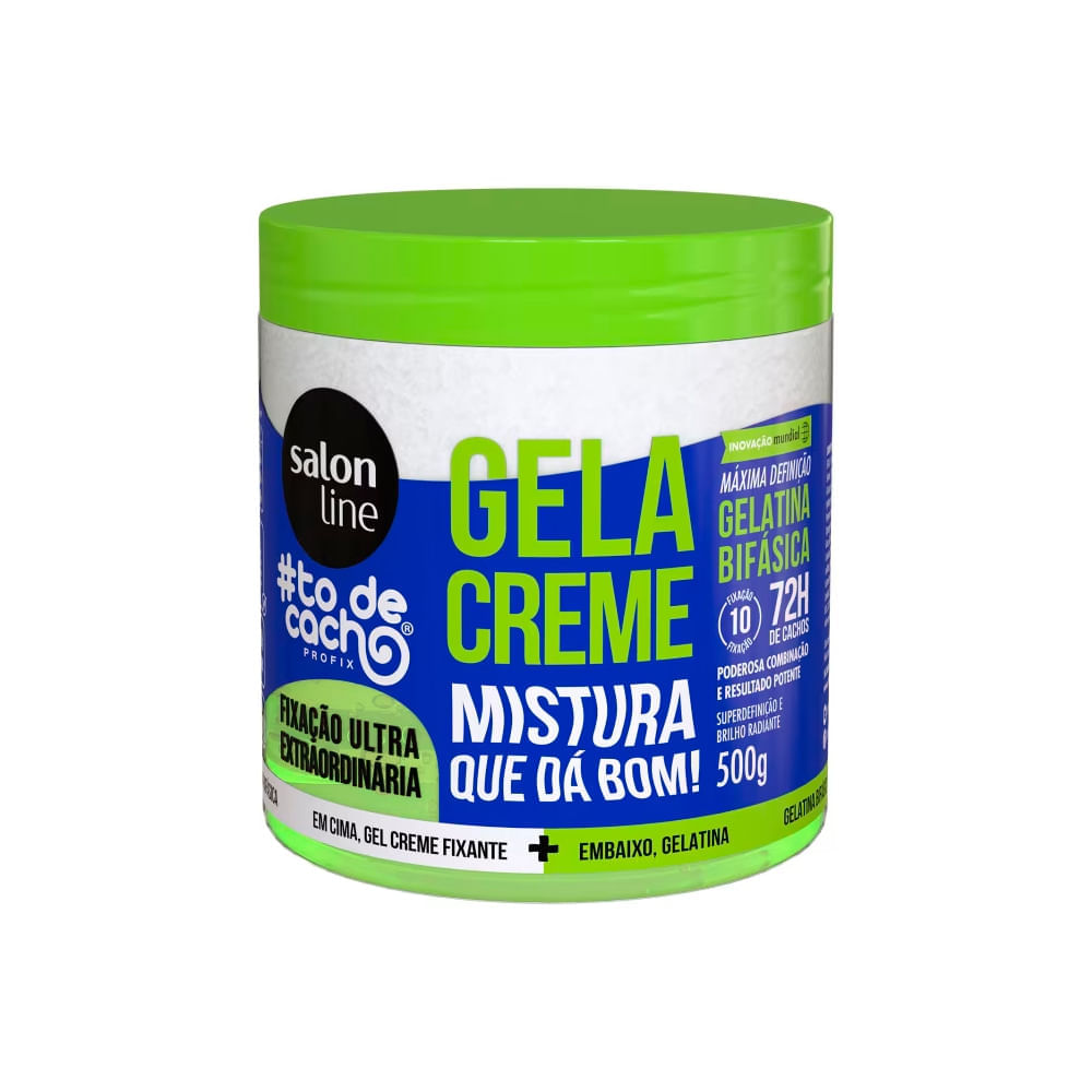 Gelacreme Salon Line #todecacho Fixação Ultra Extraordinária 500g