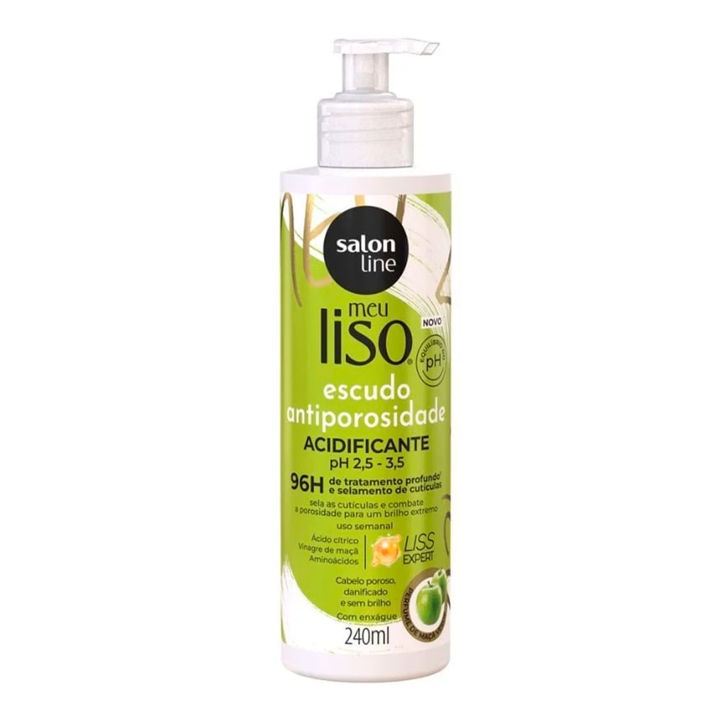 Acidificante Salon Line Meu Liso Escudo Antiporosidade 240ml
