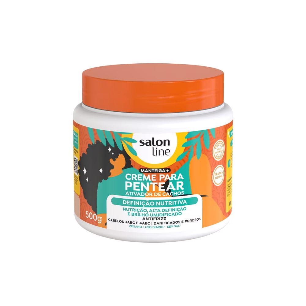 Creme De Pentear Salon Line Definição Nutritiva 500g