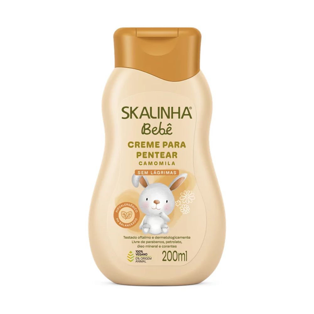 Creme De Pentear Skalinha Bebê Camomila 200ml
