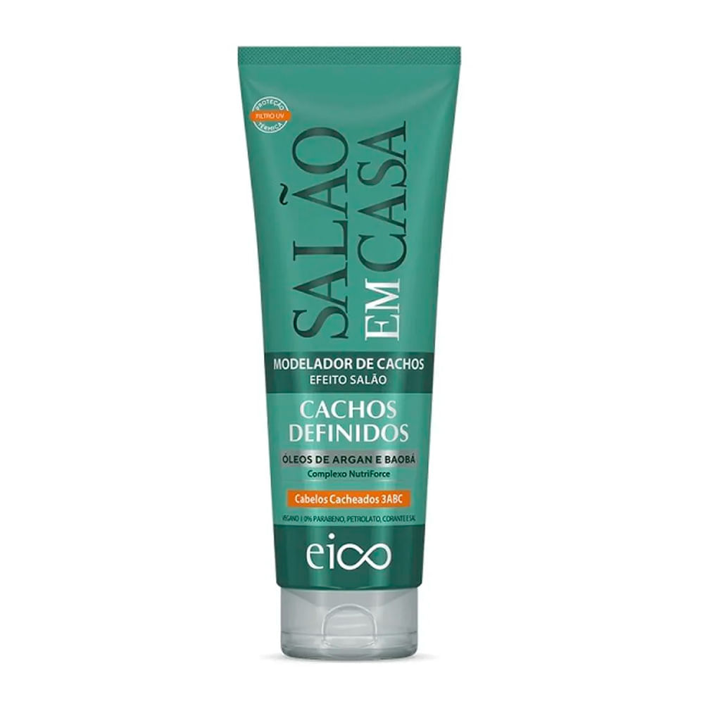 Finalizador Eico Modelador De Cachos Definidos Efeito Salão 250ml