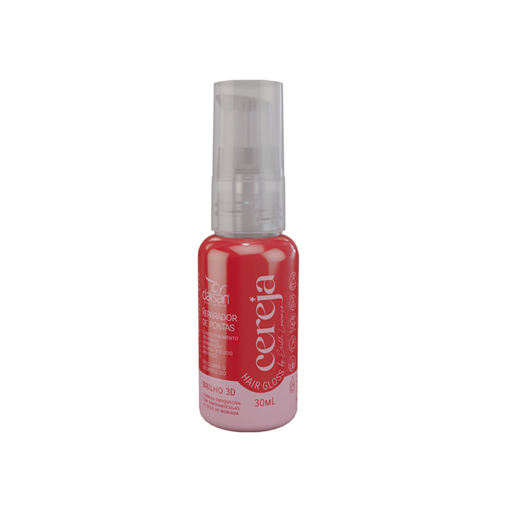 Reparador Hair Gloss Dalsan Cereja 30ml
