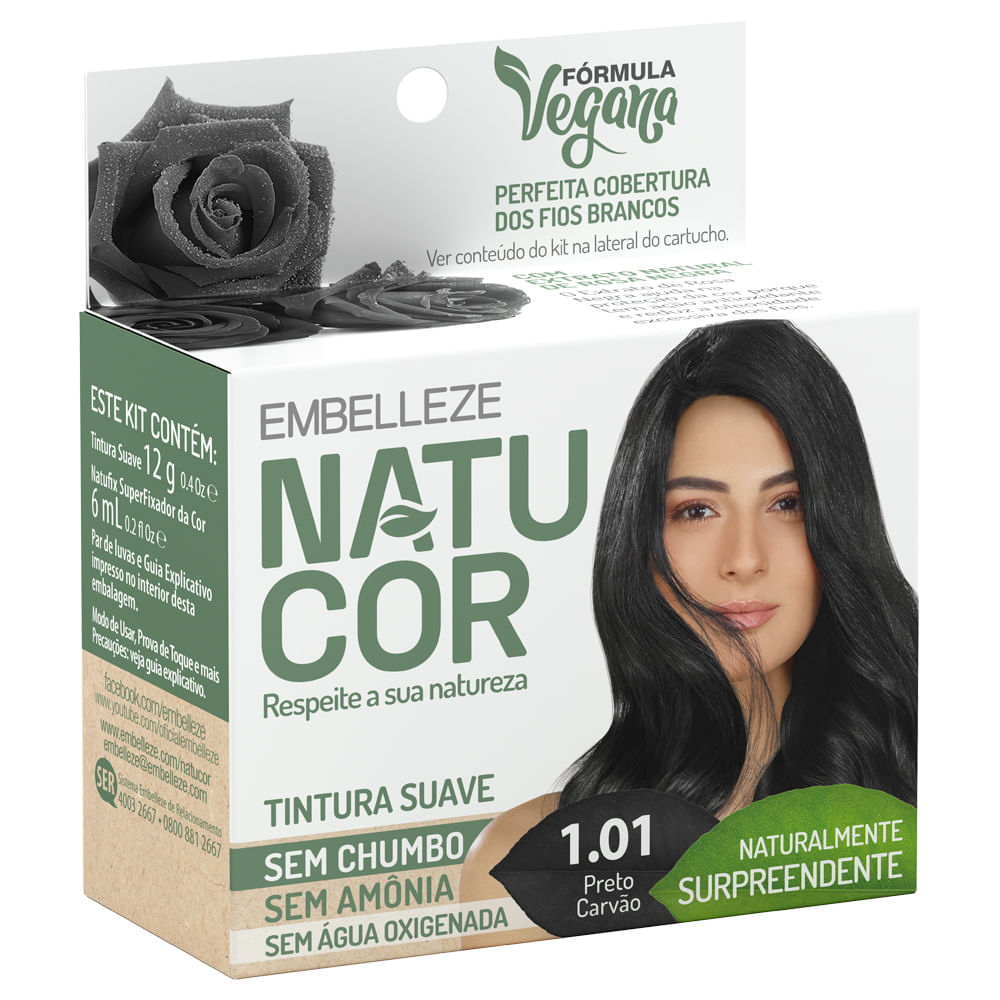 Tintura em Pó Natucor Embelleze 1.01 12G