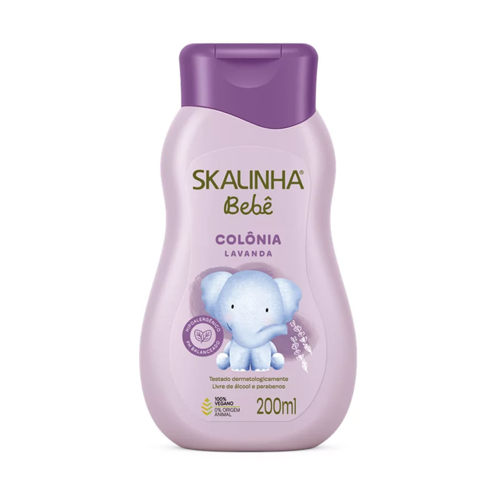Colônia Lavanda Skalinha Bebê 200ml