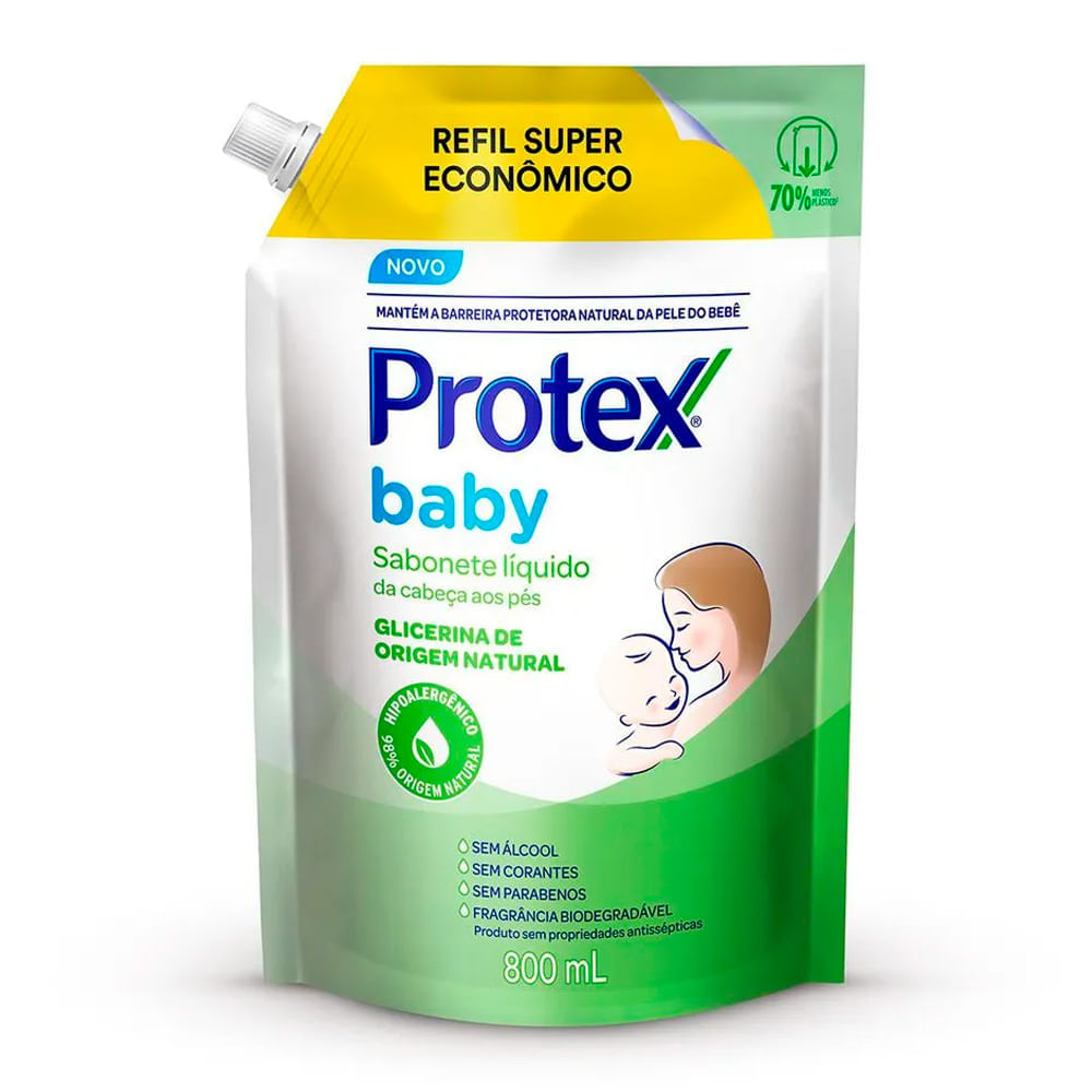 Sabonete Líquido Protex Baby Refil 800ml