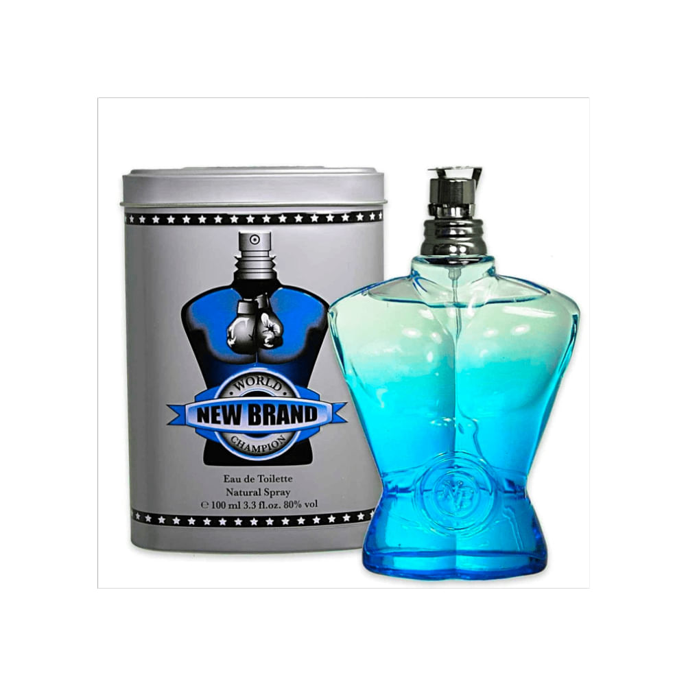 NEW BRAND WORLD CHAMPION BLUE FOR MEN EDT 100ML