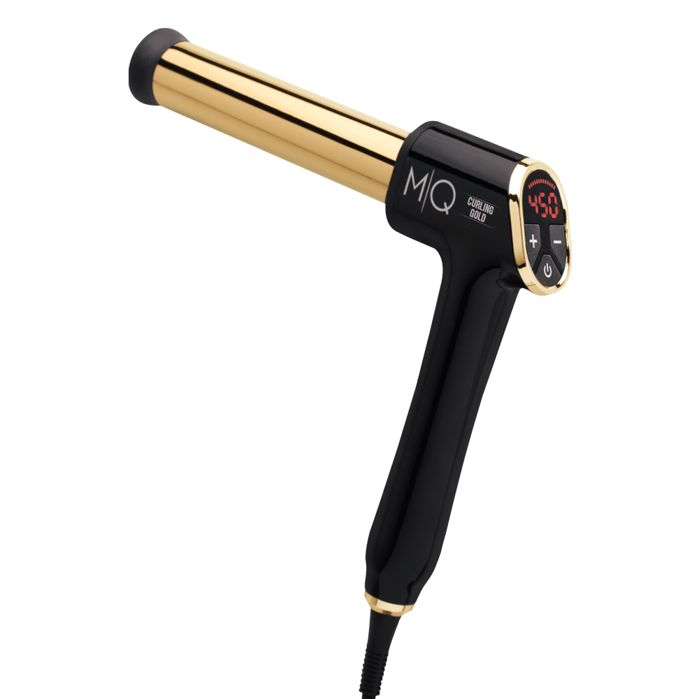 Modelador de Cachos MQ Professional Curling Gold Titanium 32mm