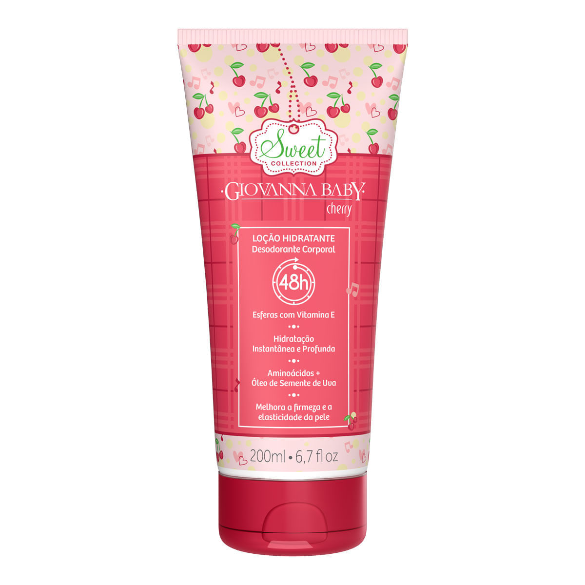 Hidratante Giovanna Baby Cherry 200ml
