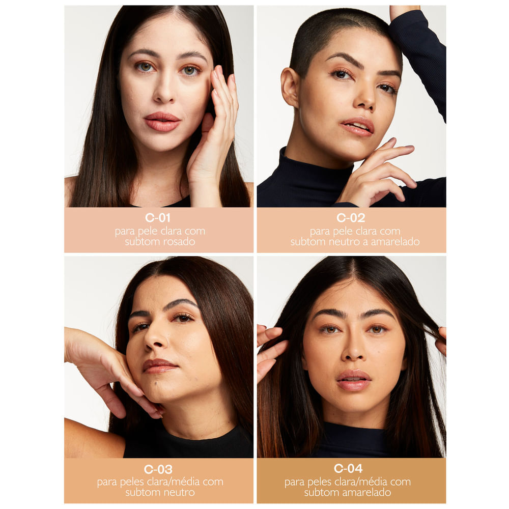 Base Matte Fran By Franciny Ehlke Real Filter C-03