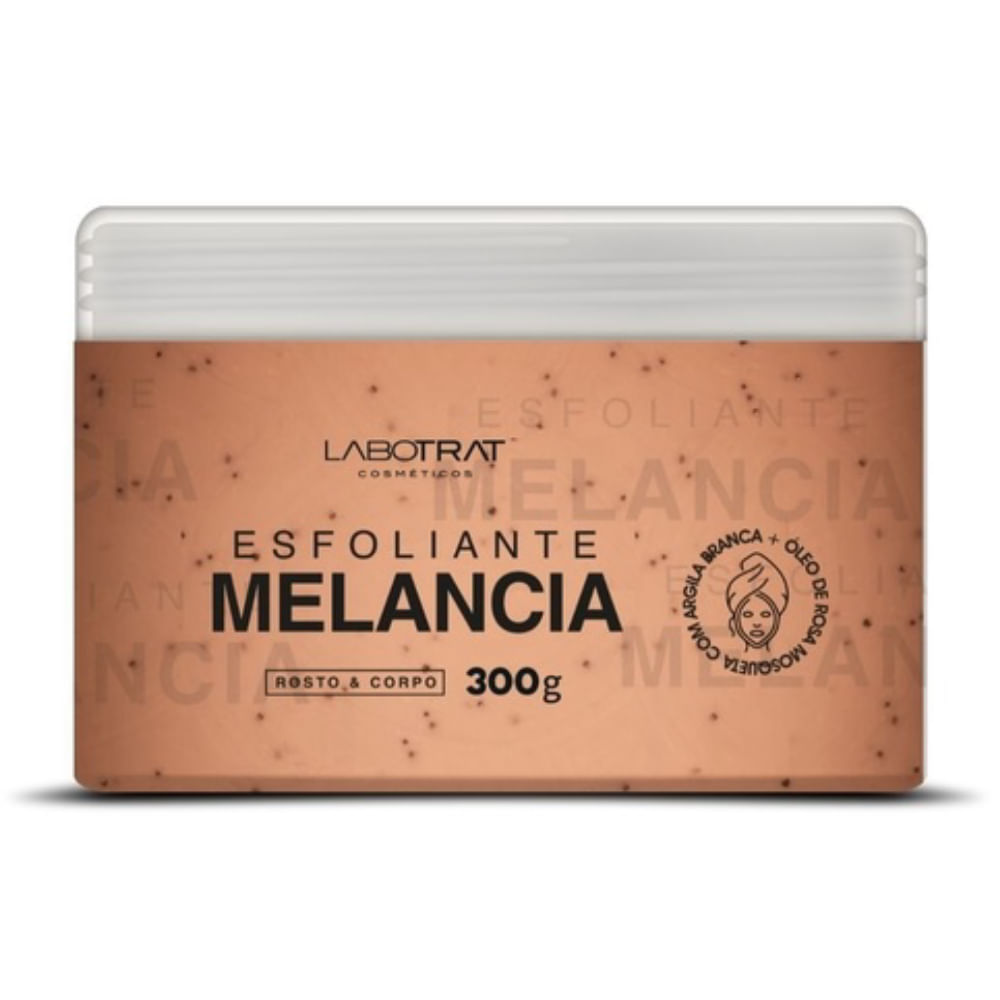 Esfoliante Corpo e Rosto Melância Com Rosa Mosqueta Labotrat 300g