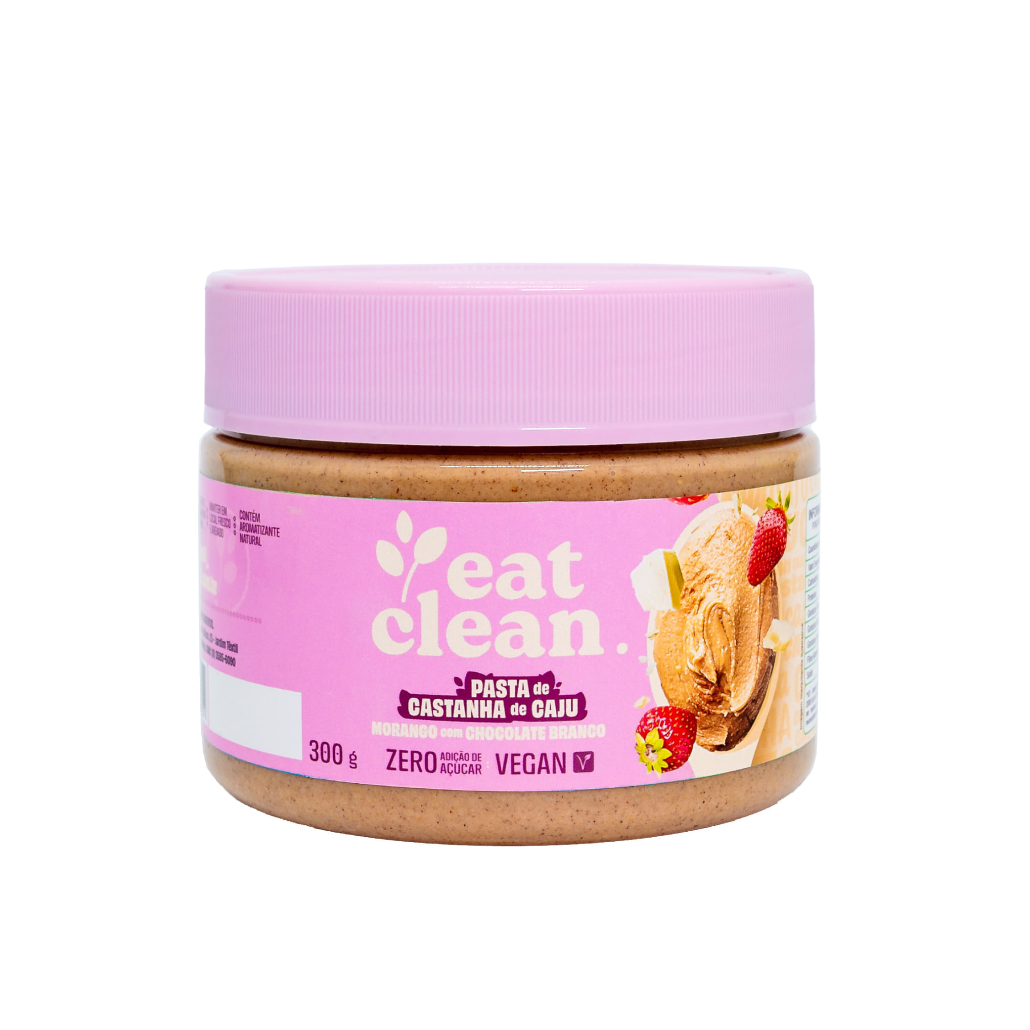 Morango Com Chocolate Branco Pote 300g