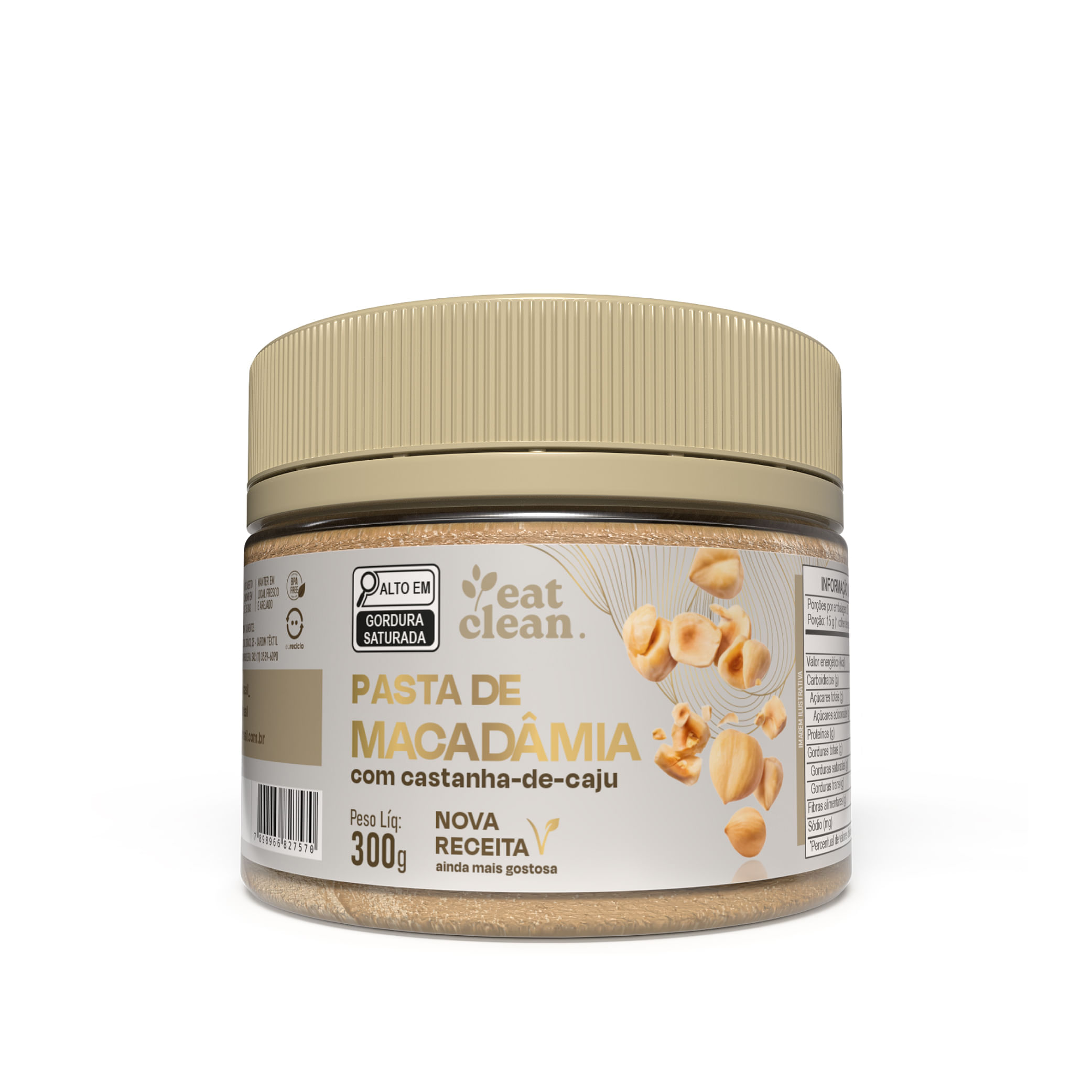 Pasta Nuts de Macadâmia 300g