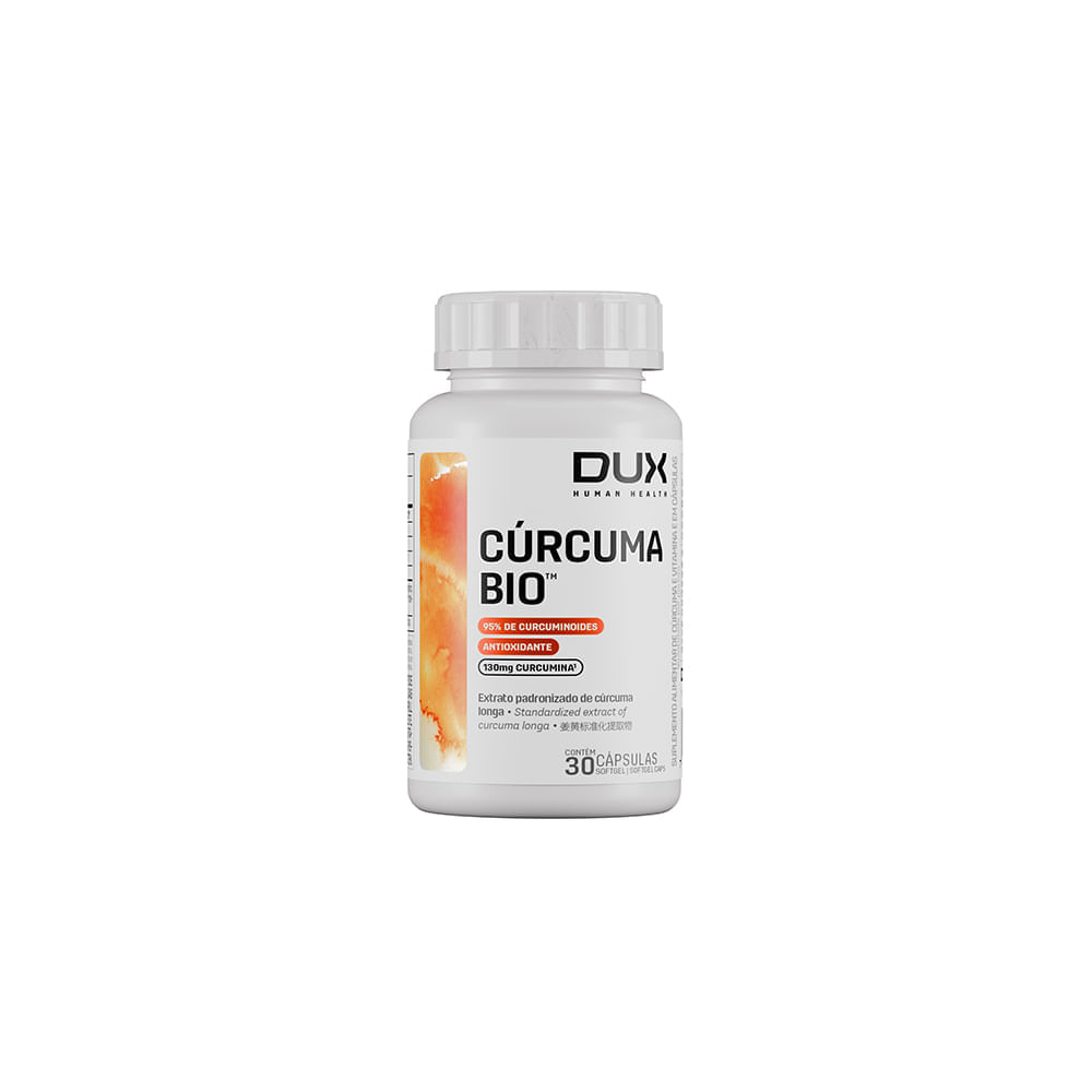 CÚRCUMA BIO - POTE 30 CÁPSULAS