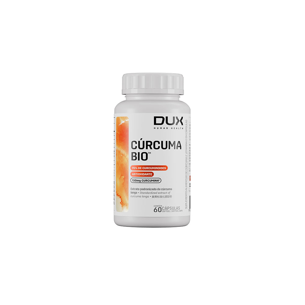 CÚRCUMA BIO - POTE 60 CÁPSULAS
