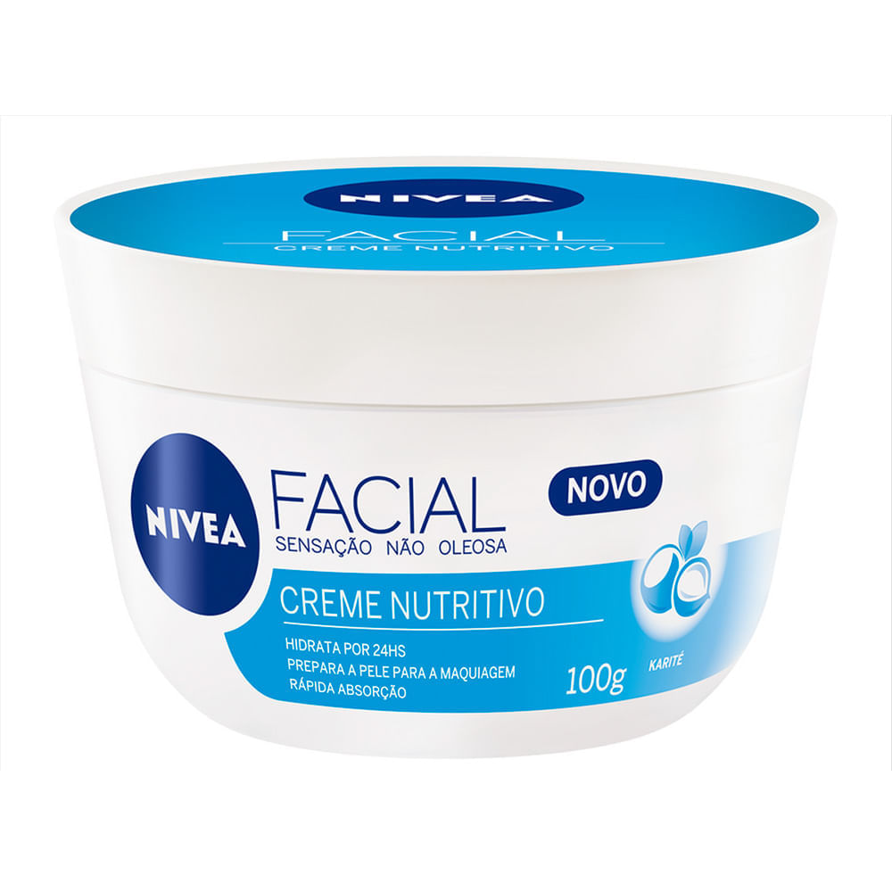 Creme Nivea Facial Nutritivo 100g
