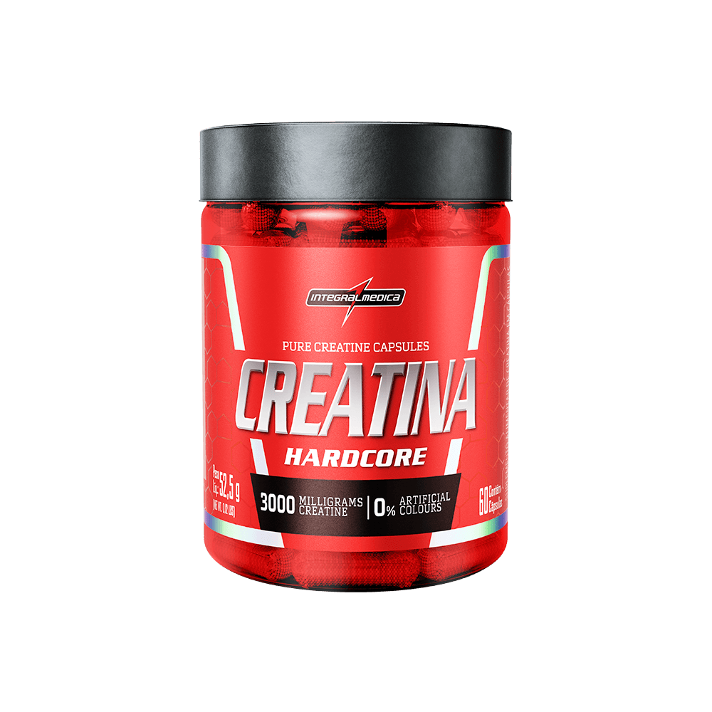 Creatina Hardcore - 60 cápsulas