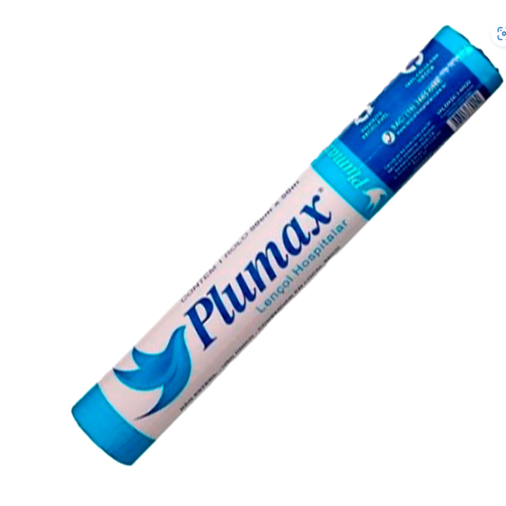 Papel Lençol Hospitalar Descartável 50x50 (rolo) - Plumax