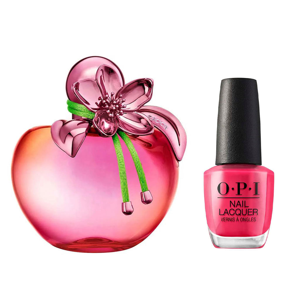 Nina Ricci + O.P.I Kit - Illusion Perfume Feminino Eau de Parfum + Esmalte Cremoso Nail Lacquer Kit
