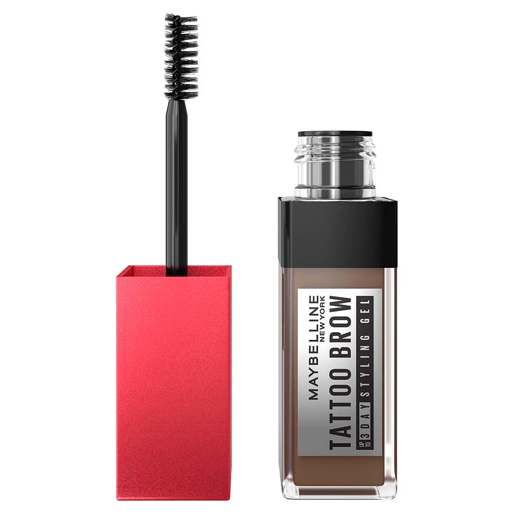 Gel de Sobrancelha Maybelline NY Tattoo Brow 3 Dias Deep Brown
