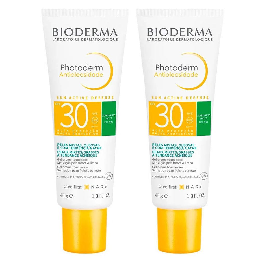 Bioderma Photoderm Kit - 2 Protetores Solares Faciais Fps30 Kit