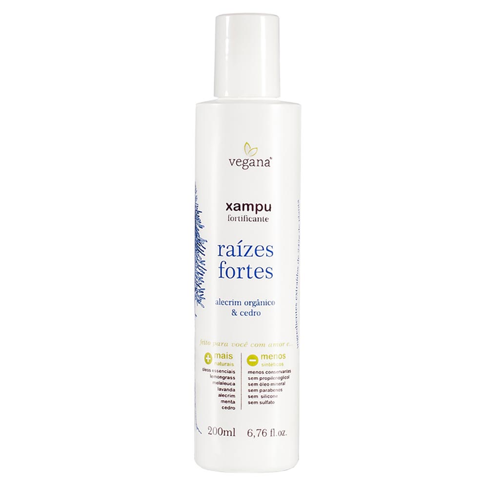 Vegana Raízes Fortes Xampu 200ml