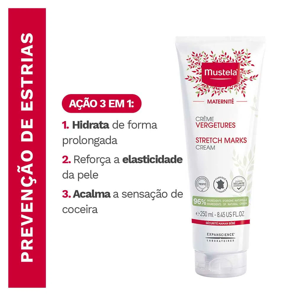 Mustela Maternité Kit com 2 Unidades – Creme para Estrias – 250ml Kit