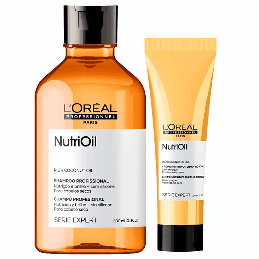 L’Oréal Professionnel NutriOil Kit – Shampoo + Leave-In Kit