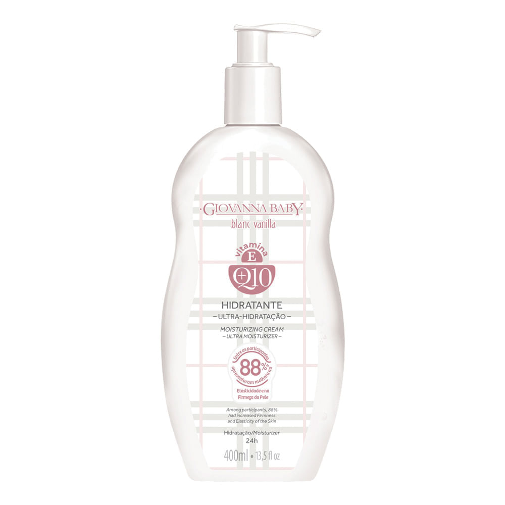 Creme Hidratante Giovanna Baby Blanc Vanilla 400ml