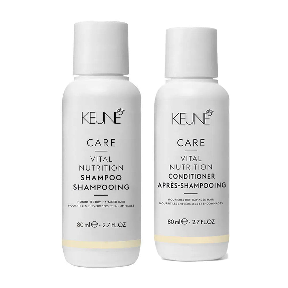 Keune Vital Nutrition Kit – Shampoo + Condicionador Kit