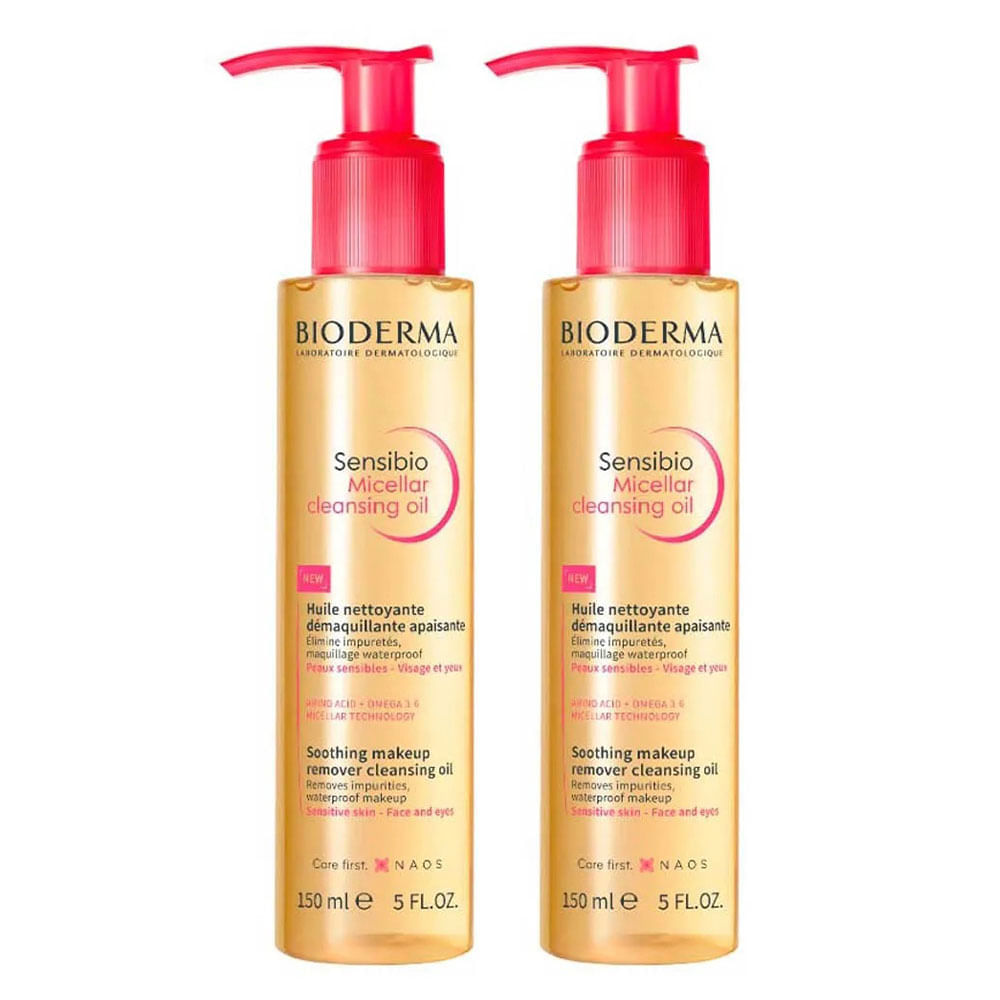 Bioderma Sensibio Cleansing Oil Kit com 2 unidades Kit