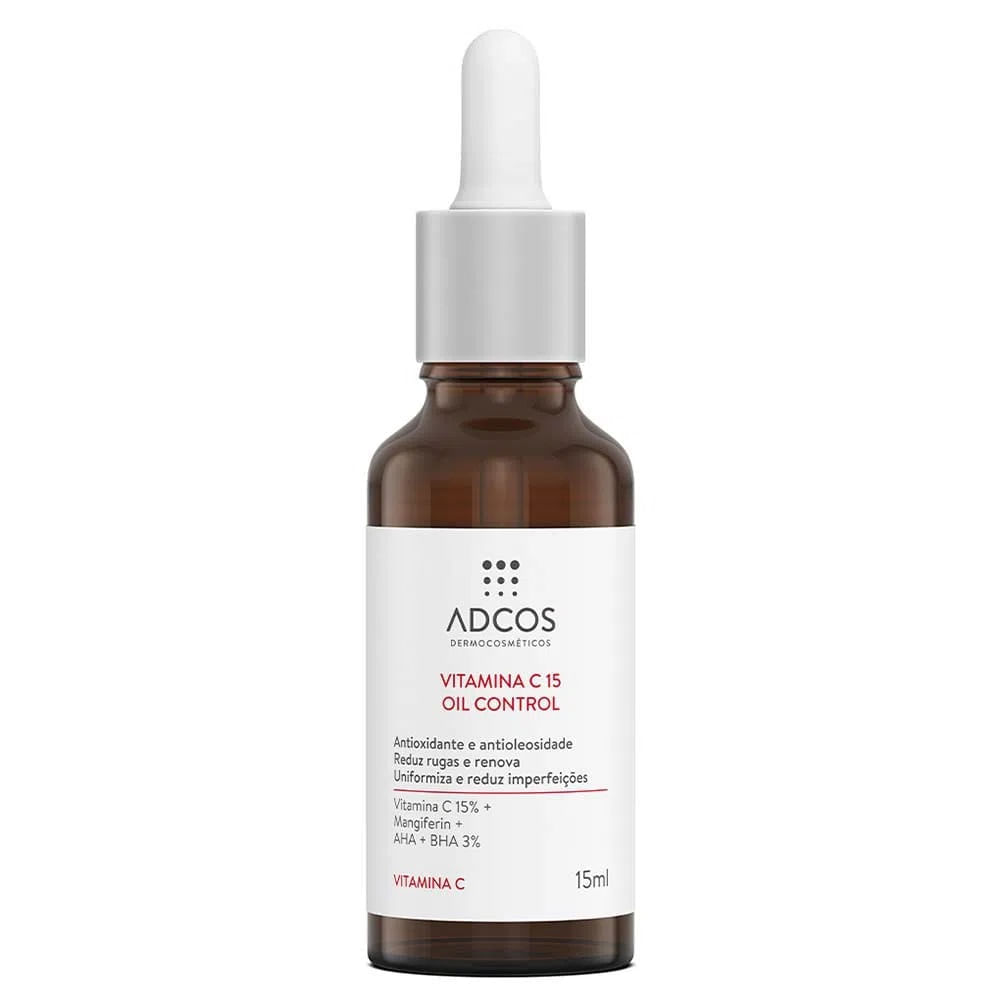 Adcos Dermocosméticos Kit - Sérum Facial + Protetor Solar Antioleosidade Stick com Cor Beige Kit