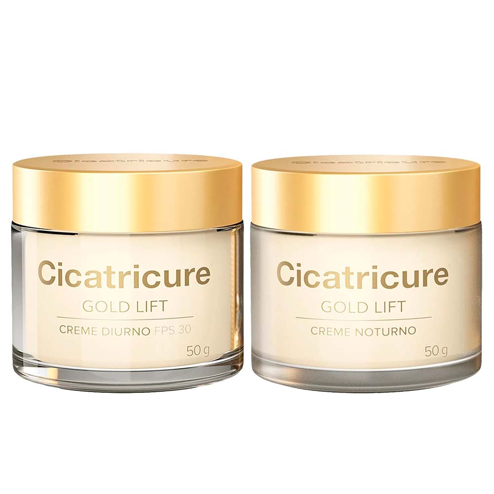 Cicatricure Gold Lift Kit Rejuvenescedor – Creme Facial Diurno + Noturno Kit