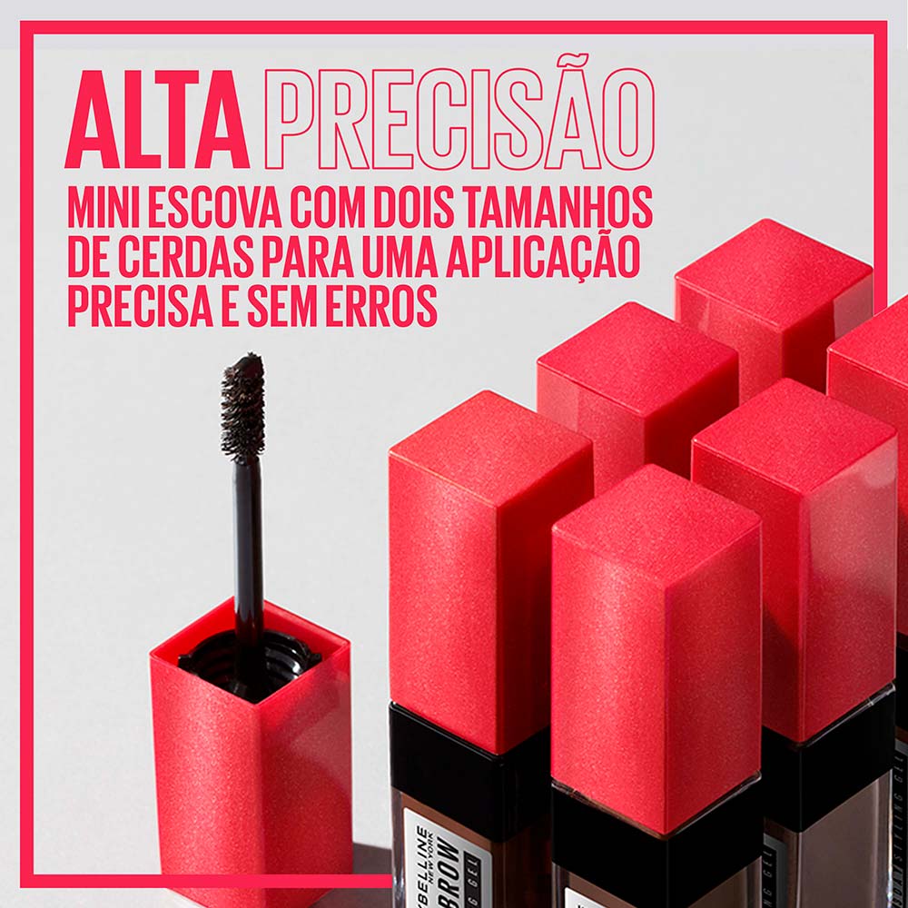Gel de Sobrancelha Maybelline NY Tattoo Brow 3 Dias Deep Brown