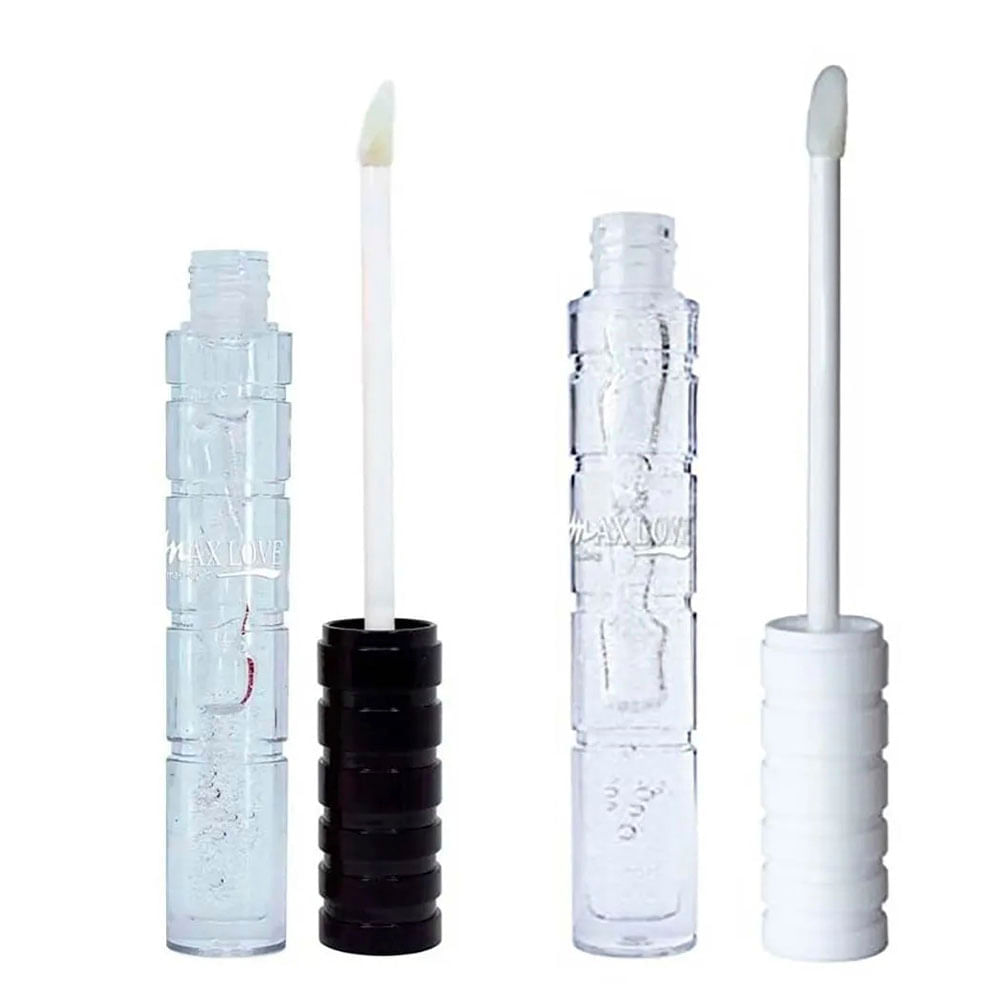 Max Love Kit - Gloss Labial Latex + Gloss Labial Lip Volumoso Kit