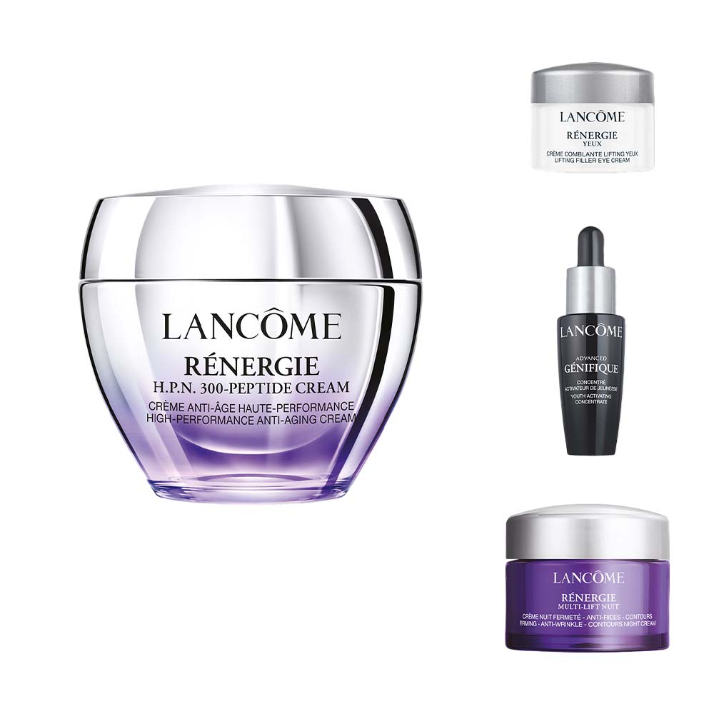 Lancôme Rénergie Kit - Sérum + Creme De Olhos + Creme Diurno + Creme Noturno Kit