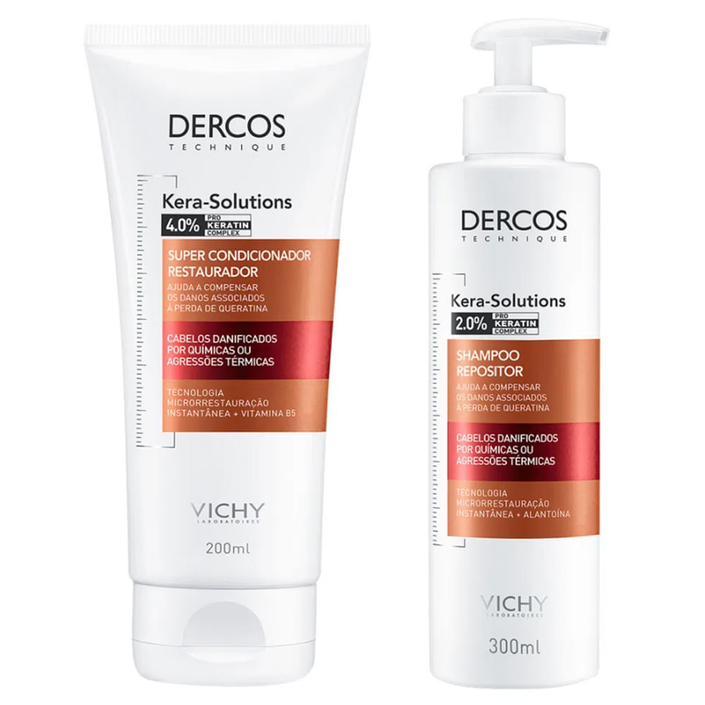 Vichy Kera Solutions Kit – Shampoo + Condicionador Kit