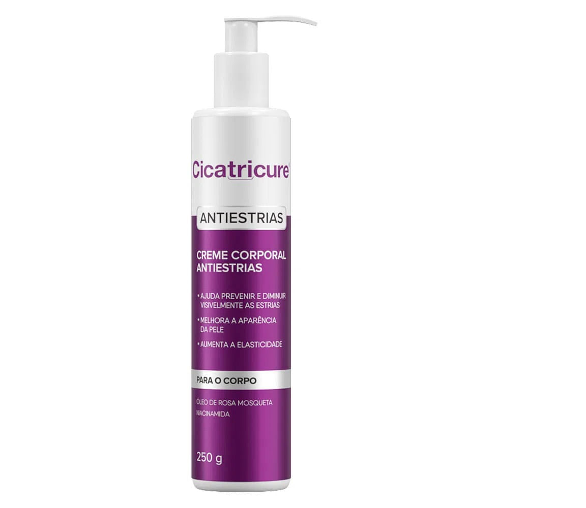 Cicatricure Kit – Creme Antiestrias + Creme Facial Antissinais Kit