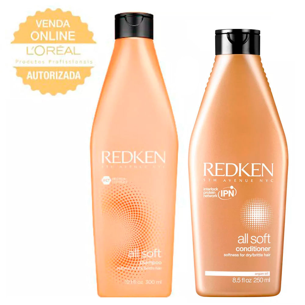 Redken All Soft Kit - Shampoo + Condicionador Kit