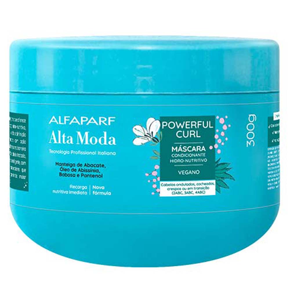 Alta Moda Powerful Curl Máscara 300g