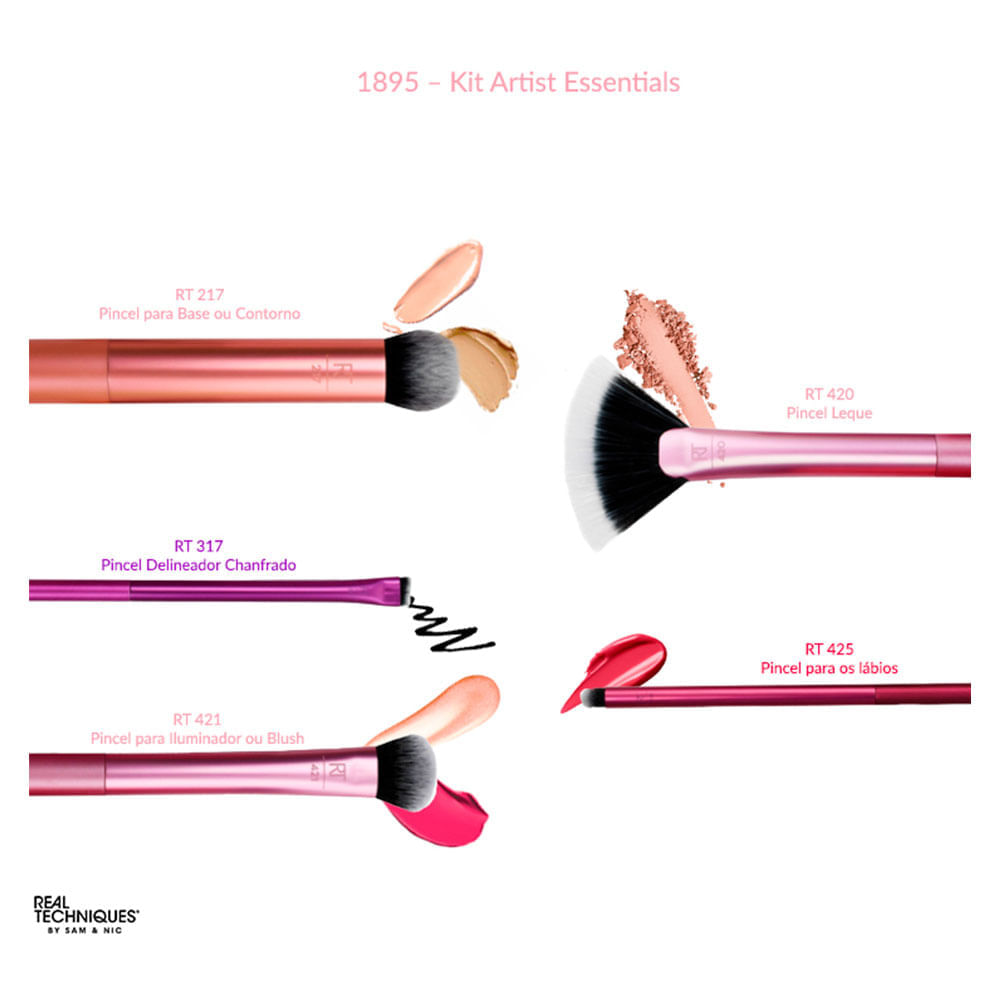 Real Techniques Kit - Artist Essencials 1Un