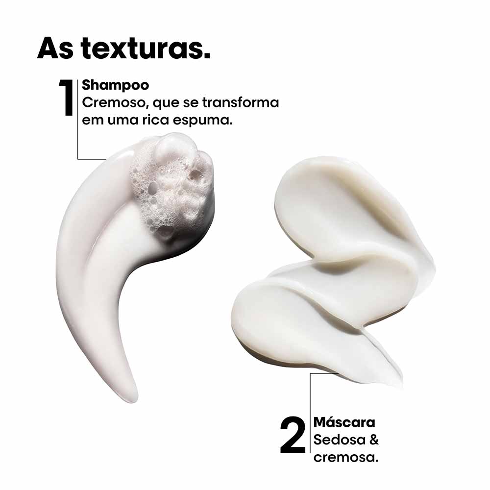 L'Oréal Professionnel Absolut Repair Molecular Kit de Tratamento Capilar: Shampoo + Máscara Concentrada Para Cabelos Danificados a muito Danificados Kit