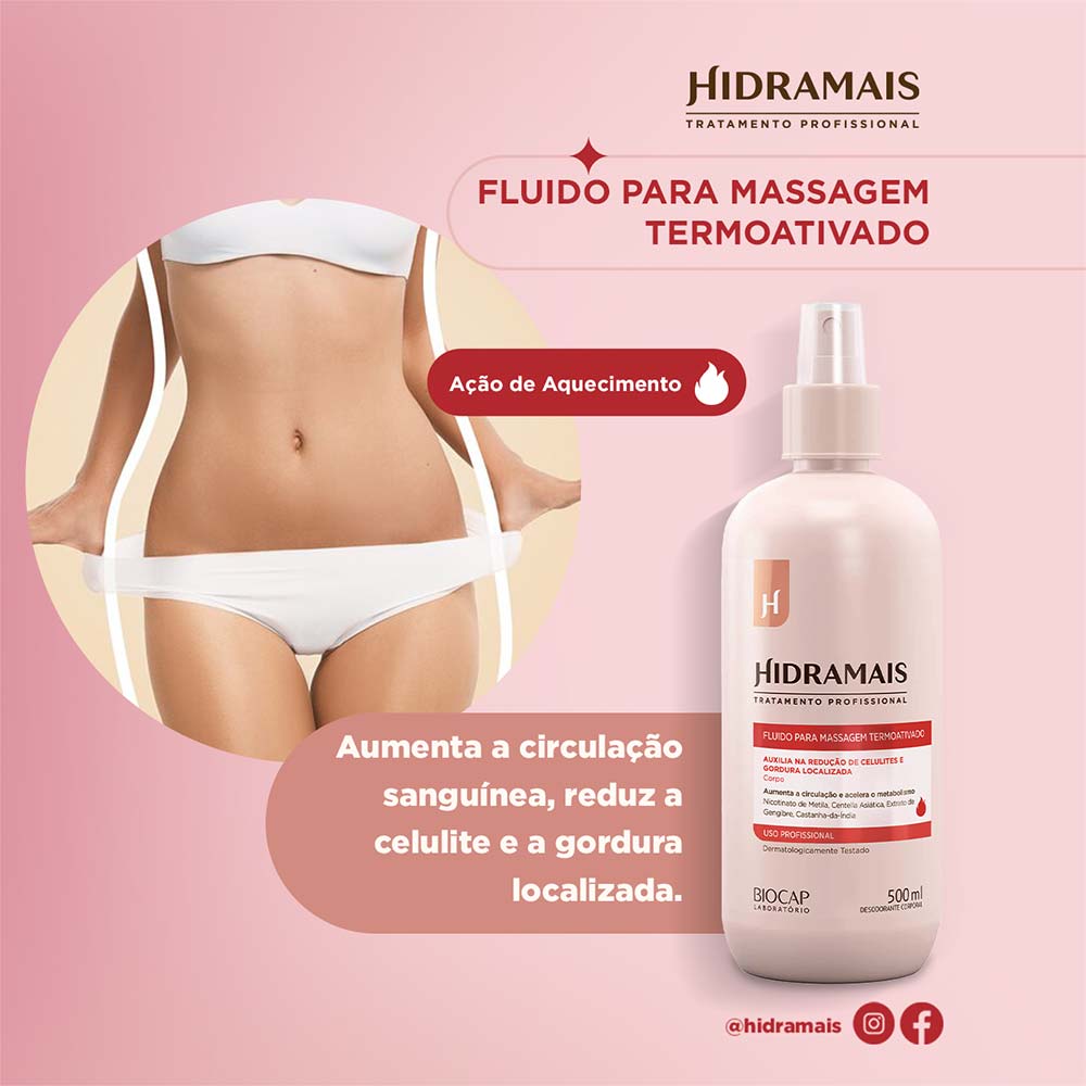 Fluido Térmico Hidramais – Nicotinato de Metila 500ml