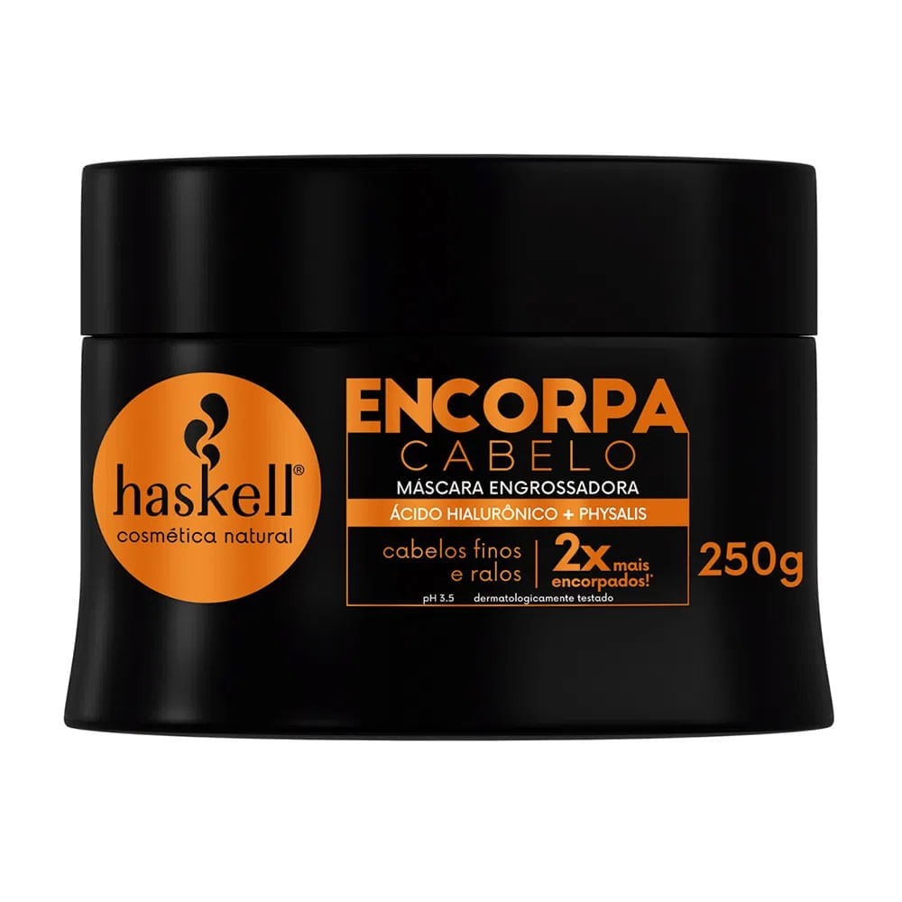 Haskell Encorpa Cabelo Kit - Finalizador + Máscara + Shampoo Kit