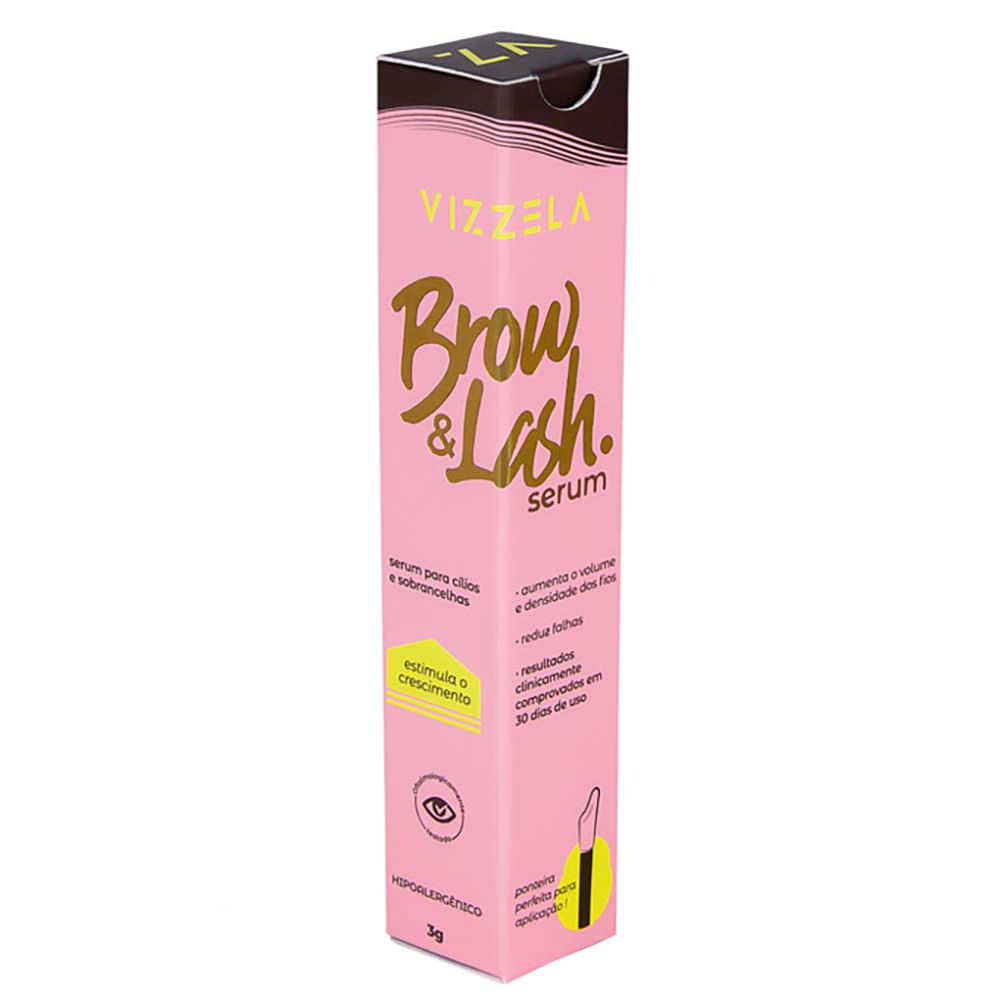 Sérum para Sobrancelhas Vizzela Brow&Lash Incolor