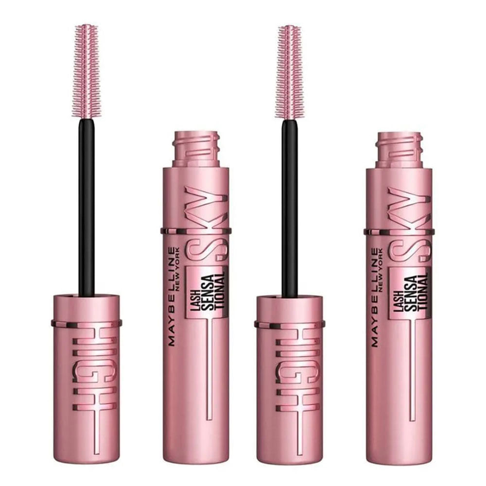 Maybelline Ny Lash Sensational Sky High Máscara De Cílios Lavável Kit Com 2 Unidades Kit