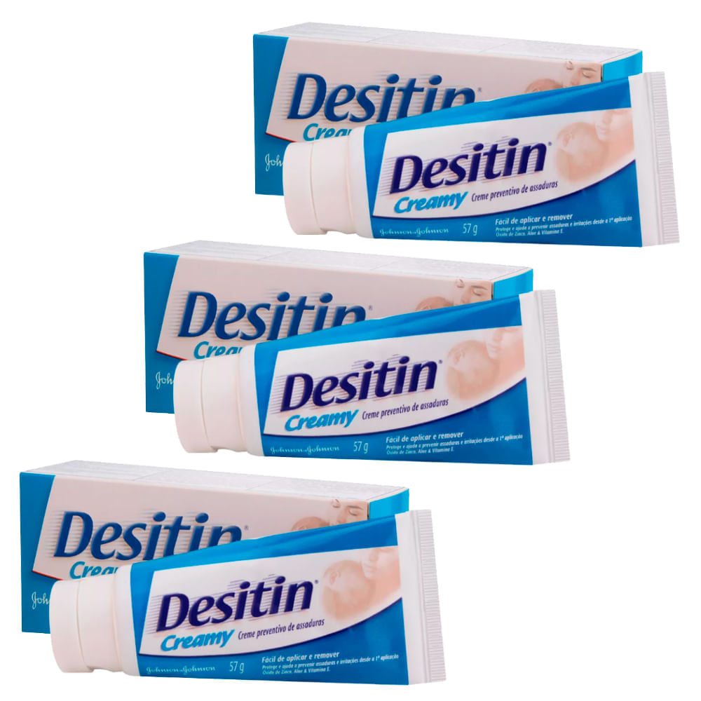 Kit Desitin Creme Preventivo de Assaduras - Creamy Aloe Kit